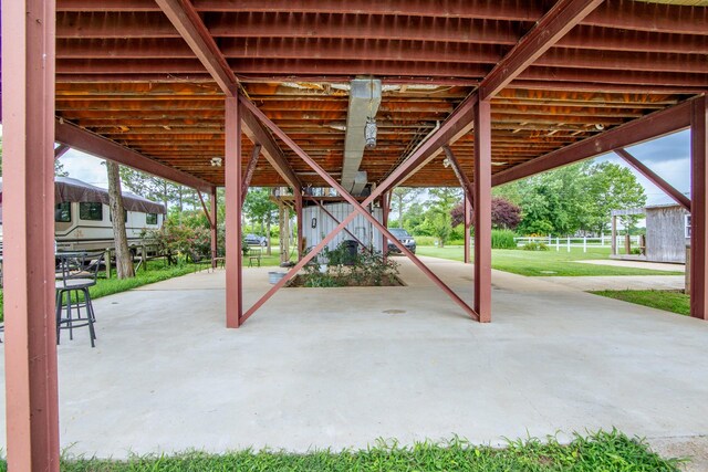 230 Silver Water Ln, Counce, TN 38326 - view of patio / terrace featuring stairs