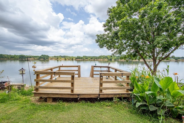 230 Silver Water Ln, Counce, TN 38326 - dock with a water view