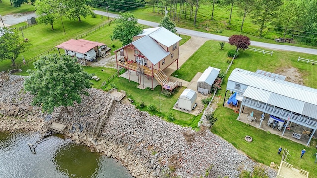 230 Silver Water Ln, Counce, TN 38326 - view from above of property featuring a large body of water