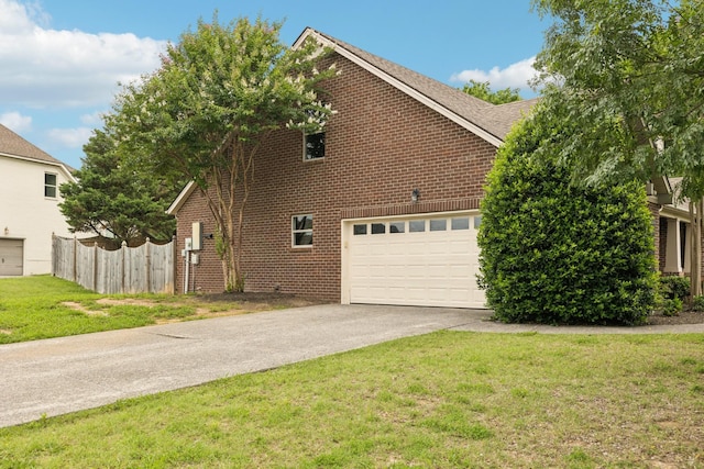2040 Belshire Way, Spring Hill, TN 37174 - view of property exterior with concrete driveway, brick siding, and a garage