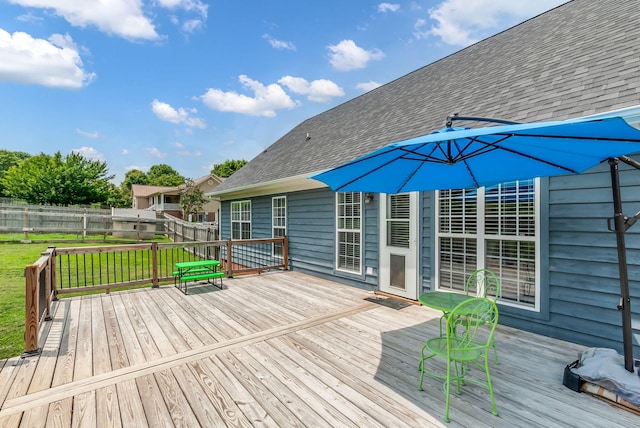 1305 Standing Stone Cir, Columbia, TN 38401 - view of wooden terrace