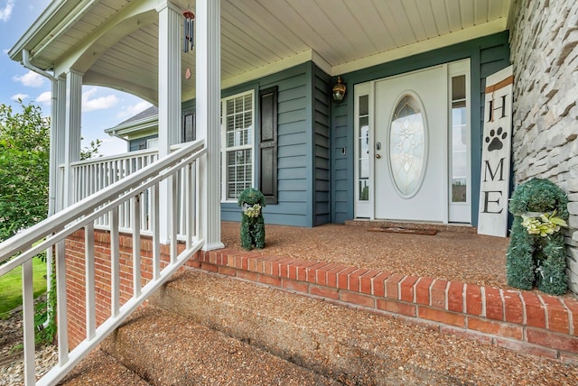 1305 Standing Stone Cir, Columbia, TN 38401 - entrance to property featuring a porch
