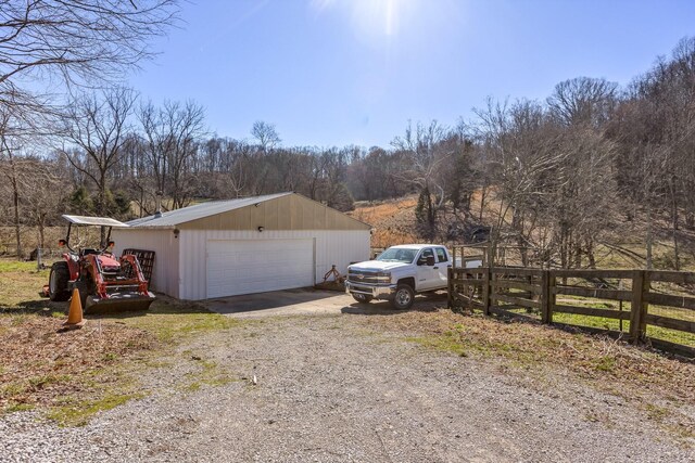 5312 Wiley Hollow Rd, Culleoka, TN 38451 - view of detached garage