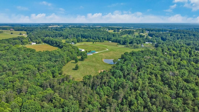 4250 Standing Rock Rd, Jamestown, TN 38556 - aerial overview of property's location featuring a heavily wooded area