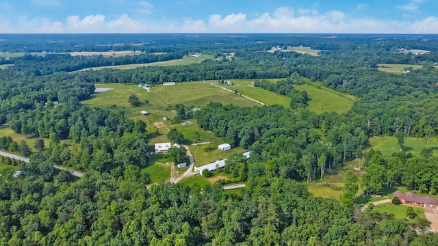 4250 Standing Rock Rd, Jamestown, TN 38556 - aerial view of property and surrounding area featuring a forest