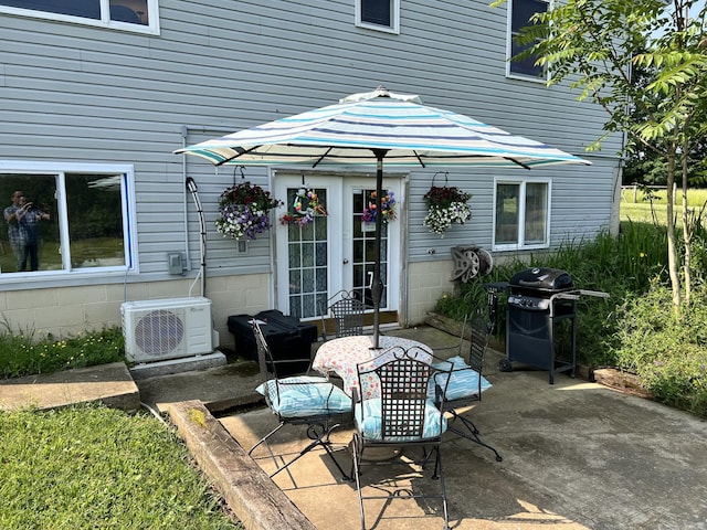4250 Standing Rock Rd, Jamestown, TN 38556 - view of patio with a cooling unit and area for grilling