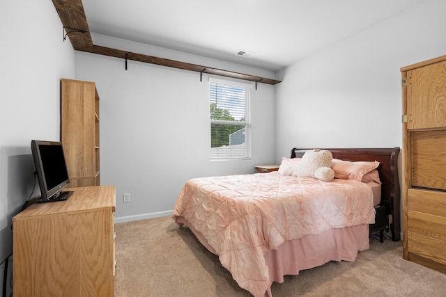 5073 Hunters Village Dr, Lebanon, TN 37087 - bedroom with light carpet and baseboards