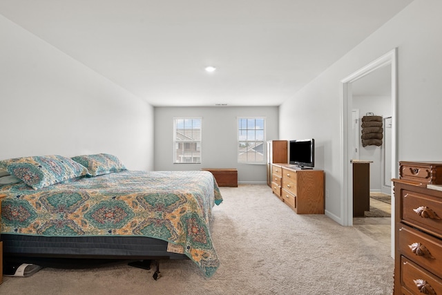 5073 Hunters Village Dr, Lebanon, TN 37087 - bedroom with light carpet and baseboards