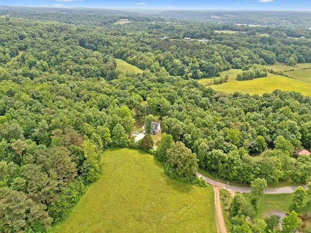 3650 Riggins Rd, Cumberland Furnace, TN 37051 - aerial view of a heavily wooded area