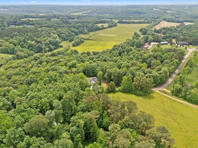 3650 Riggins Rd, Cumberland Furnace, TN 37051 - aerial view of sparsely populated area featuring a heavily wooded area