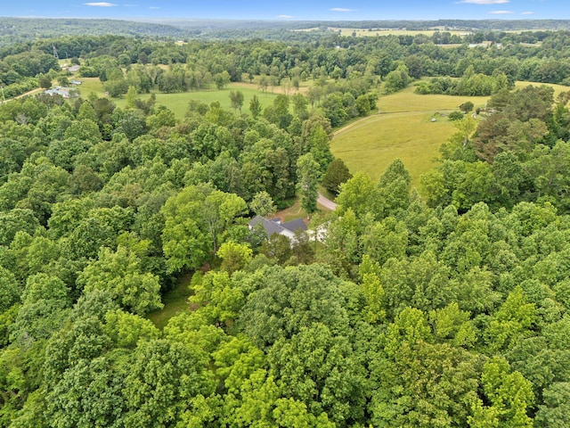 3650 Riggins Rd, Cumberland Furnace, TN 37051 - aerial view of property's location featuring a forest