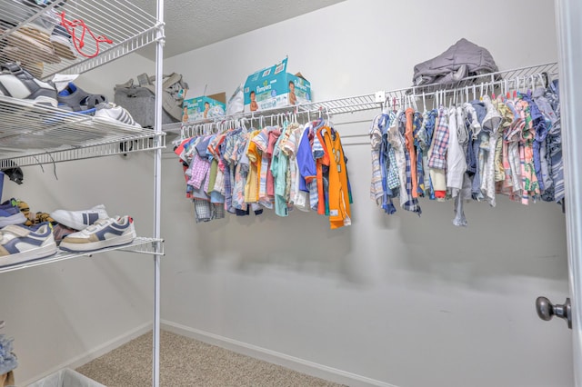 1713 Hollow Oak Dr, Lebanon, TN 37087 - spacious closet featuring carpet floors