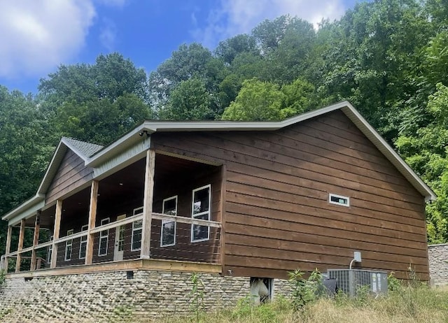 191 Park Dr, Silver Point, TN 38582 - view of property exterior featuring a cooling unit