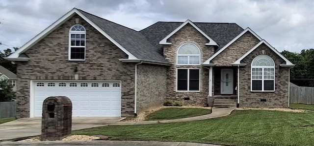564 Callie Ct, Gallatin, TN 37066 - craftsman-style house featuring driveway, an attached garage, and brick siding