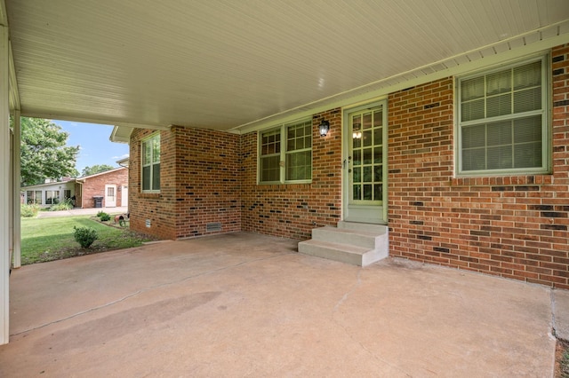 2715 Clearview Ct, Murfreesboro, TN 37129 - view of patio / terrace featuring entry steps and an attached carport
