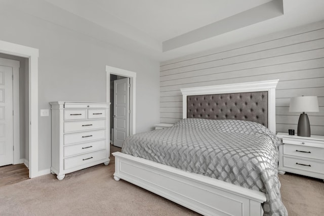 129 Southwind Run, Spring Hill, TN 37174 - bedroom with light carpet and a tray ceiling