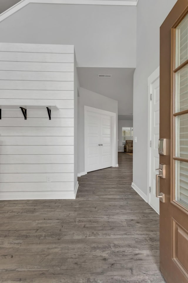 129 Southwind Run, Spring Hill, TN 37174 - entryway with wood finished floors and baseboards