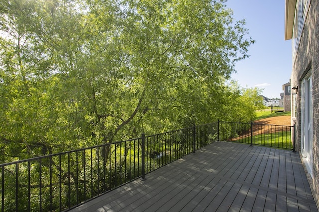 5956 Hunt Valley Dr, Spring Hill, TN 37174 - view of wooden deck