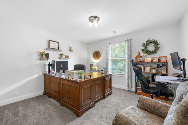 1415 Southside Rd, Southside, TN 37171 - home office with light carpet and baseboards