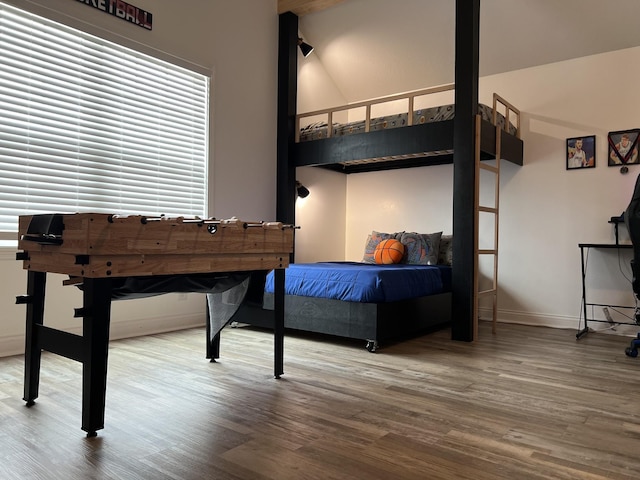 219 Dugger Dr, Clarksville, TN 37042 - bedroom with wood finished floors and baseboards