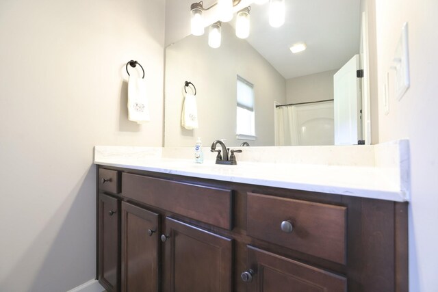 110 Saw Mill Rd, Dickson, TN 37055 - full bathroom featuring vanity and a shower with shower curtain