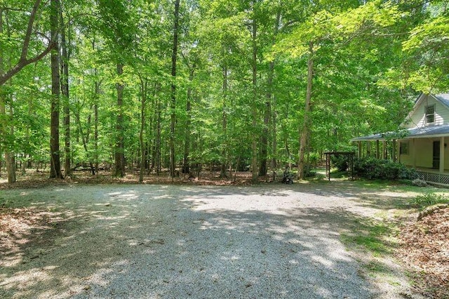 891 Deepwoods Rd, Sewanee, TN 37375 - view of yard with a forest view