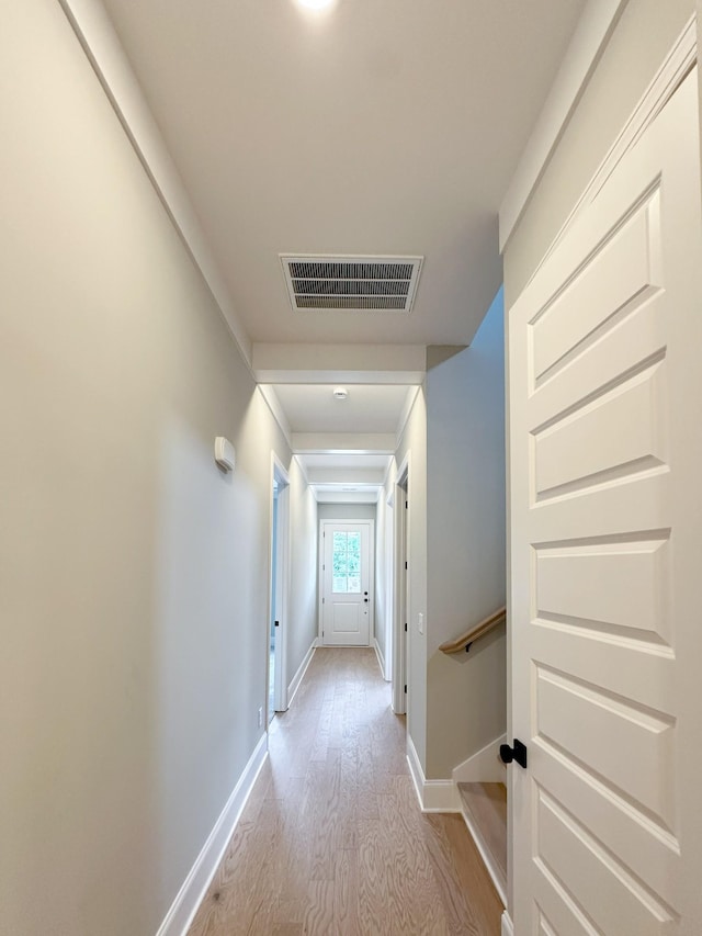 7131 Frances St, Fairview, TN 37062 - hallway featuring light wood-style floors and baseboards