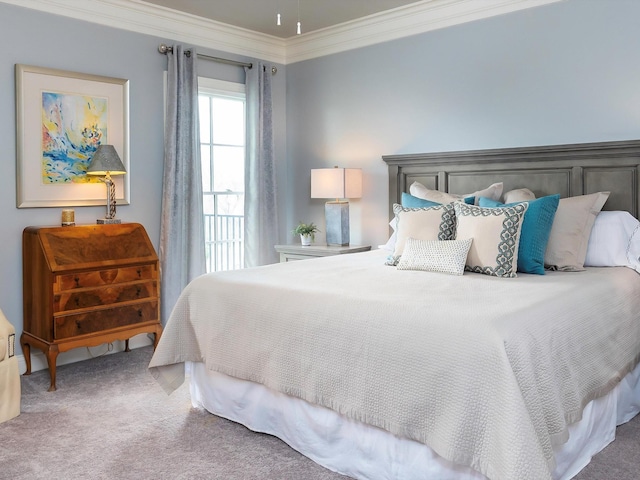 1004 Jones Pkwy, Brentwood, TN 37027 - bedroom with carpet floors and ornamental molding