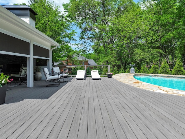 1004 Jones Pkwy, Brentwood, TN 37027 - deck with view of scattered trees