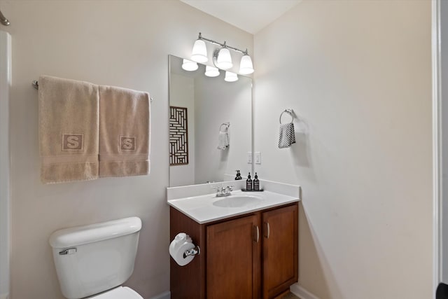 736 Arbor Springs Dr, Mount Juliet, TN 37122 - half bathroom with toilet and vanity