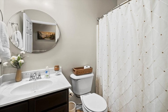 2740 Alvin Sperry Pass, Mount Juliet, TN 37122 - full bath with vanity, toilet, and a shower with shower curtain