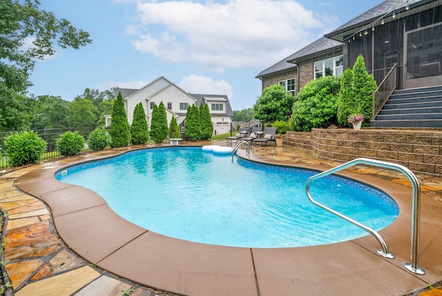 982 Red Bluff Way, Adams, TN 37010 - view of swimming pool with a patio