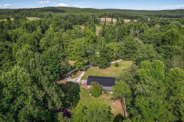 852 Eastland Rd, Sparta, TN 38583 - drone / aerial view of a heavily wooded area