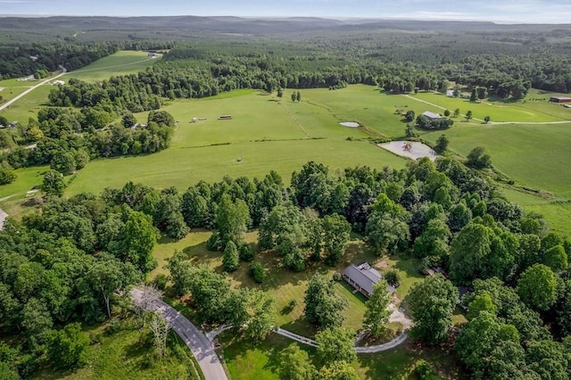852 Eastland Rd, Sparta, TN 38583 - aerial view of property and surrounding area featuring a forest