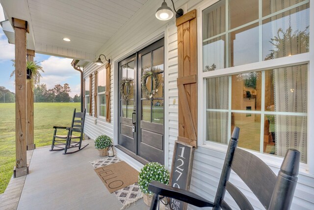 1270 Post Oak Rd, Belvidere, TN 37306 - view of porch