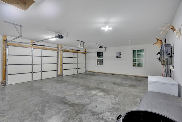 1270 Post Oak Rd, Belvidere, TN 37306 - garage featuring a garage door opener