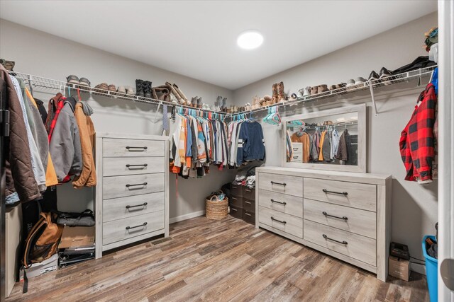 439 Ferry Bend Trl, Crossville, TN 38571 - spacious closet featuring light wood-type flooring