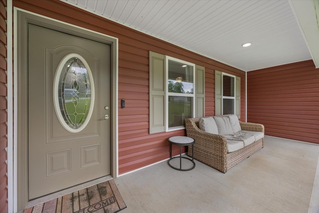 439 Ferry Bend Trl, Crossville, TN 38571 - view of exterior entry featuring a porch
