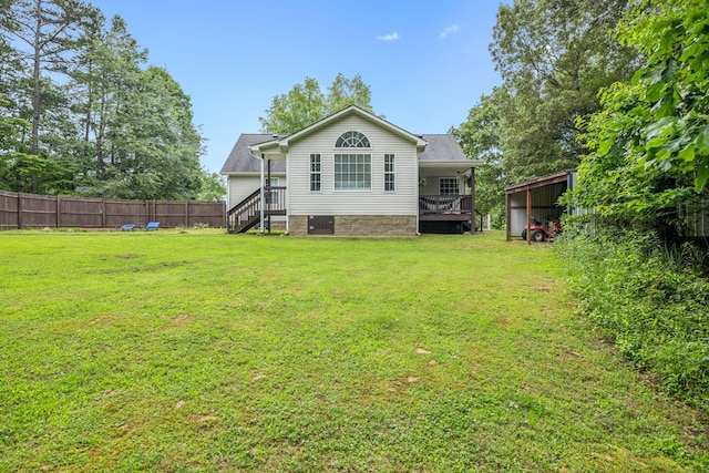 123 Hubbard St, Hohenwald, TN 38462 - back of property featuring central air condition unit