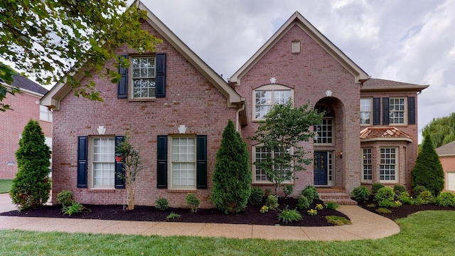 9805 Albemarle Ln, Brentwood, TN 37027 - view of front of home featuring brick siding