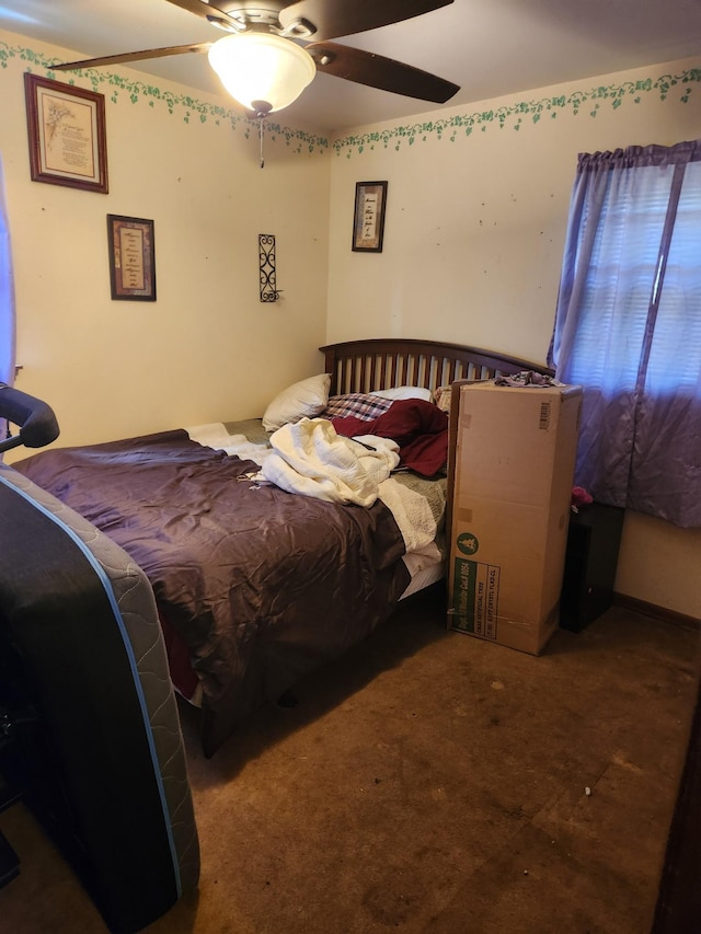 303 Shady Ln, Lawrenceburg, TN 38464 - bedroom with ceiling fan
