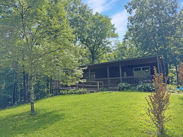 753 S Old Federal Rd, Chatsworth, GA 30705 - view of front of property with a front lawn