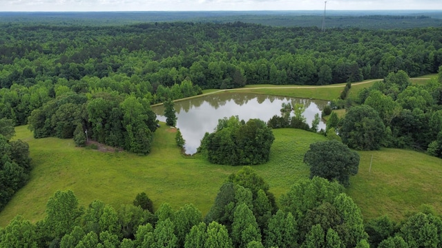 241 Peterson Loop, Holladay, TN 38341 - aerial view of property's location with a large body of water and a heavily wooded area