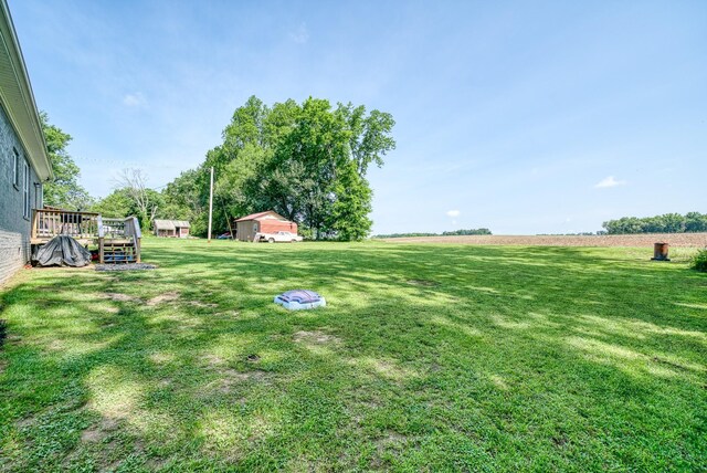 425 Royal Dr, Rock Island, TN 38581 - view of grassy yard with a deck