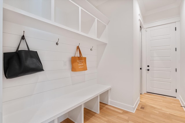 2123 Scott Ave Unit A, Nashville, TN 37216 - mudroom with light wood-style flooring and baseboards