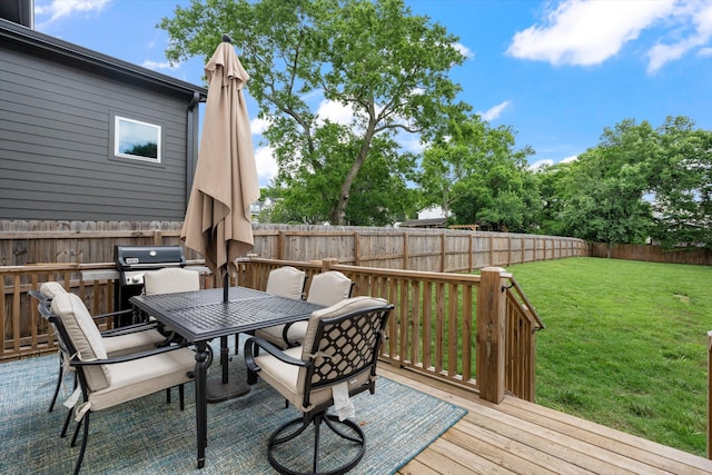 2123 Scott Ave Unit A, Nashville, TN 37216 - deck featuring outdoor dining space and area for grilling