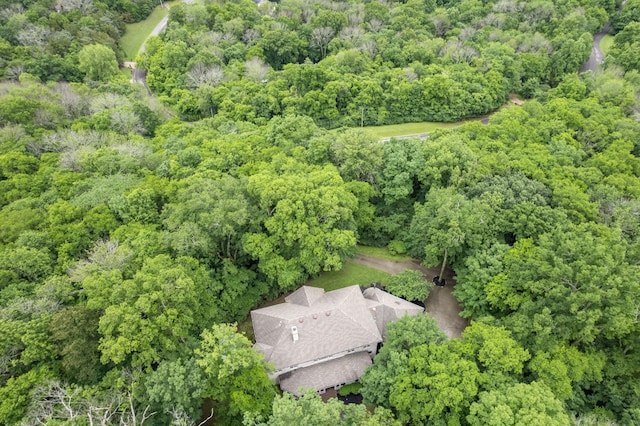 2754 Broyles Ln, Franklin, TN 37069 - drone / aerial view of a heavily wooded area