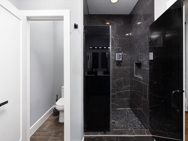 1288 Rogues Fork Rd, Bethpage, TN 37022 - bathroom featuring toilet and a shower stall