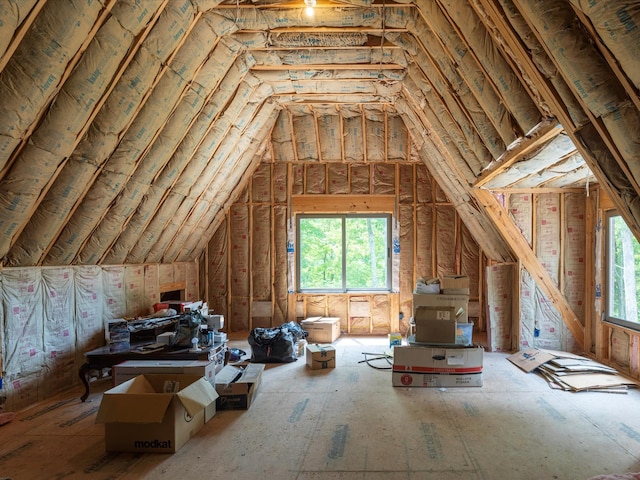 1288 Rogues Fork Rd, Bethpage, TN 37022 - view of unfinished attic