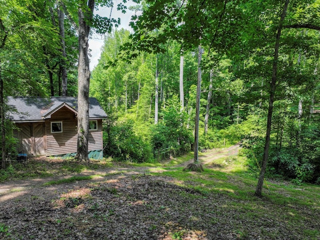 1288 Rogues Fork Rd, Bethpage, TN 37022 - view of yard with a view of trees and an outdoor structure